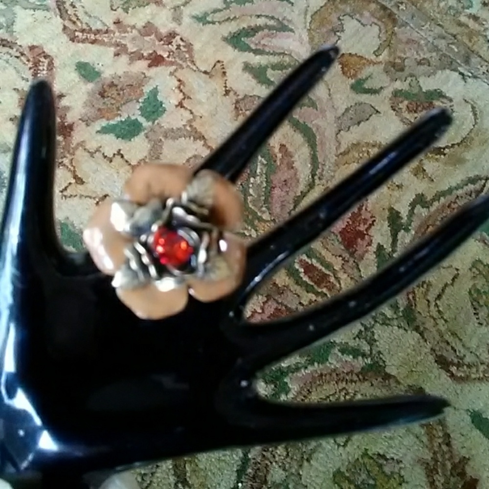 BOHM GOLDPLATED/ENAMELED RING!